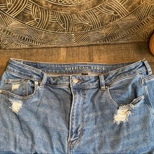 American Eagle Curvy Stretch Mom Jeans